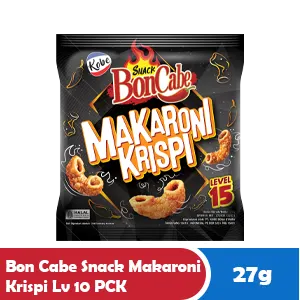 BON CABE SNACK MAKARONI LEVEL 15 PCK 27g
