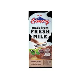 Cimory Susu Segar UHT Choco Malt Tetra Pak 250mL