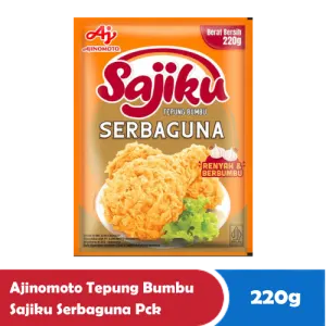 AJINOMOTO Tepung Bumbu SAJIKU Serbaguna Pek 220/210g