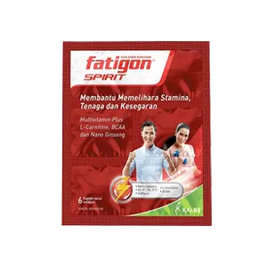 Fatigon Spirit Suplemen Makanan 6 biji Strip