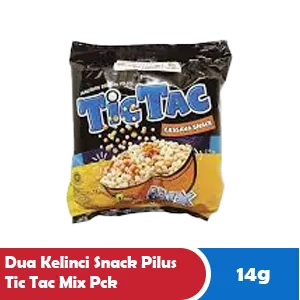 DUA KELINCI Snek Pilus Tic Tac Mix Pek 16/14g