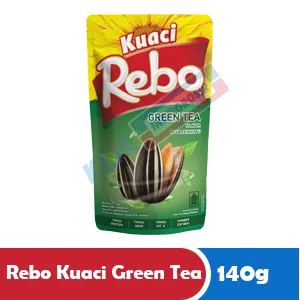 REBO KUACI GREEN TEA PCH 140/120g