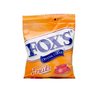 FOX'S Gula-gula Crystal Clear Fruit Pek 125g