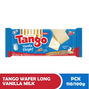 TANGO WAFER LONG VANILLA MILK PCK 110/100g