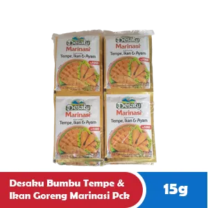 DESAKU BUMBU TEMPE & IKAN GORENG MARINASI PCK 12x15g