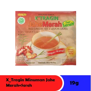 X'Tragin Minuman Halia Merah Plus Serai Pek 10x19g