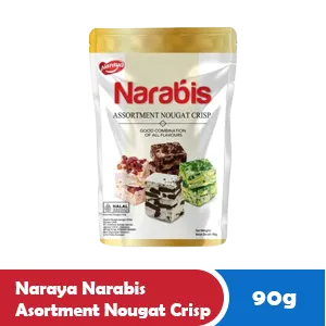 NARAYA Narabis Assortment Nougat Crisp 90g