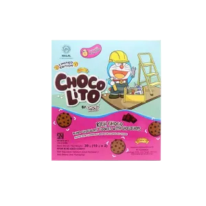 CHOCOLITO MINI COOKIES CHOCOCHIPS RICH CHOCO BOX 38g