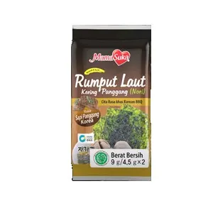 MAMASUKA RUMPUT LAUT PANGGANG (NORI) BBQ PCK 2x4.5g