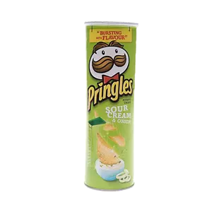 PRINGLES Kerepek Kentang Sour Cream & Onion Tabung 102g