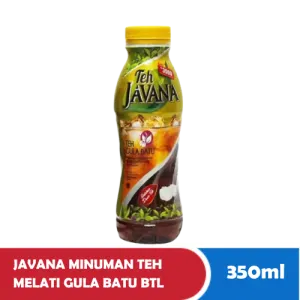 JAVANA MINUMAN TEH MELATI GULA BATU BTL 350mL