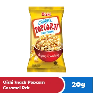 OISHI Snek Popcorn Caramel Pek 20g
