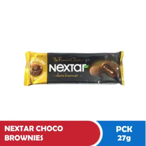 NEXTAR CHOCO BROWNIES PCK 27g