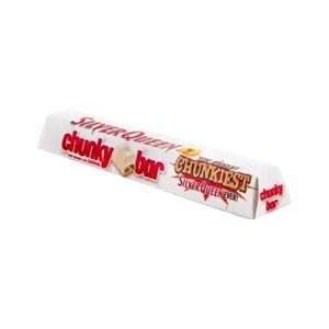 SILVER QUEEN Coklat Putih Chunky Bar Gajus 85/82g