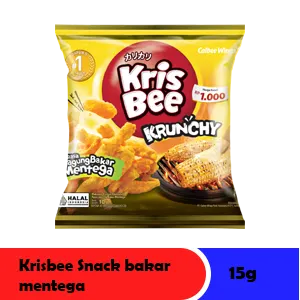 KRISBEE Snek Jagung Bakar Mentega Pek 15/10g