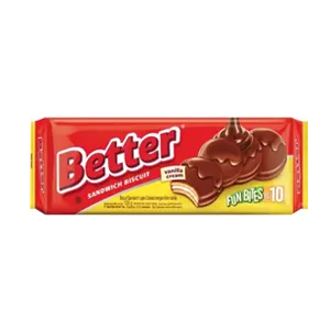 BETTER SANDWICH BISCUIT VANILLA PCK 120/100g