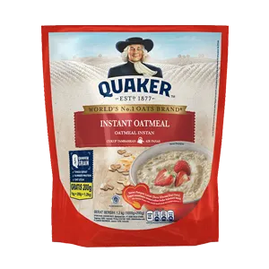 QUAKER INSTANT OATMEAL MERAH PCH 1.2kg