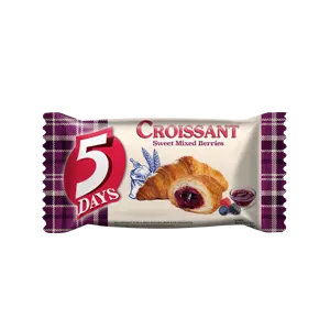 5 Days Croissant Mix Berries Pek 60g