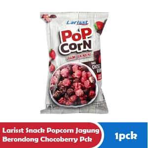 LARISST SNACK POPCORN JAGUNG BERONDONG CHOCOBERRY PCK 75g
