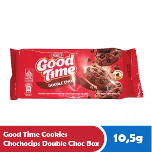 GOOD TIME Biskut Chocochips Double Choc Kotak 10.5g