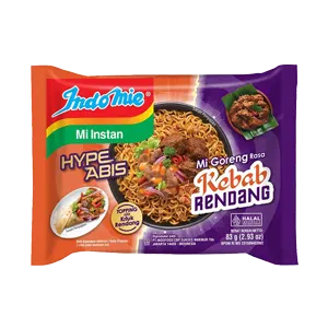 INDOMIE MIE GORENG KEBAB RENDANG PCK 83g