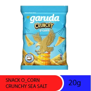 GARUDA SNACK O'CORN CRUNCHY SEA SALT PCK 20g