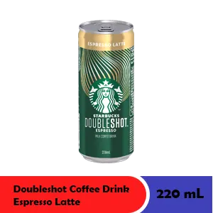 STARBUCKS DOUBLESHOT COFFEE DRINK ESPRESSO LATTE KLG 220mL