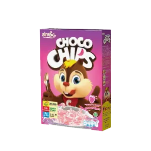 SIMBA CEREAL CHOCO CHIPS STRAWBERRY BOX 170/150g