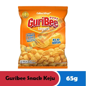 Guribee Snek Keju Peket 65g