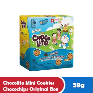 CHOCOLITO Biskut Mini Chocochips Original Kotak 38g