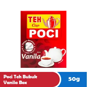 POCI TEH BUBUK VANILA BOX 50g