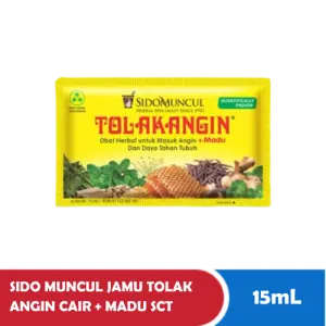 Sido Muncul Jamu Tolak Angin Cecair + Madu Sachet 15mL
