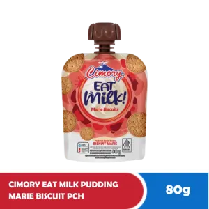 CIMORY EAT MILK PUDDING MARIE BISCUIT PCH 80g