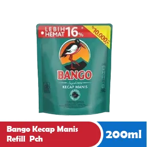 BANGO KECAP MANIS REFILL PCH 200mL/265g