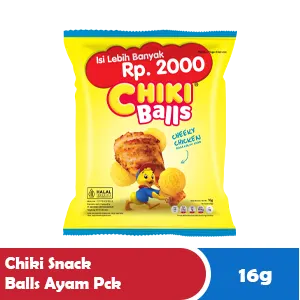 CHIKI SNACK BALLS AYAM PCK 16g