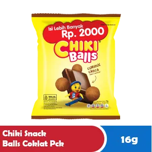 CHIKI SNACK BALLS COKLAT PCK 16g