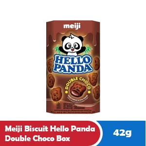 MEIJI Biskut Hello Panda Double Choco Kotak 42g