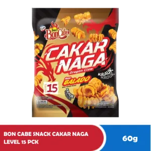 BON CABE Snek Cakar Naga Level 15 Paket 60g