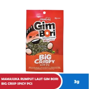 MamaSuka Rumpai Laut Gim Bori Big Crisp Pedas Keping 3g