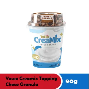 YOSEO CREAMIX TOPPING CHOCO GRANULA CUP 90g