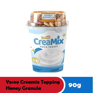YOSEO CREAMIX Topping Honey Granola Cawan 90g