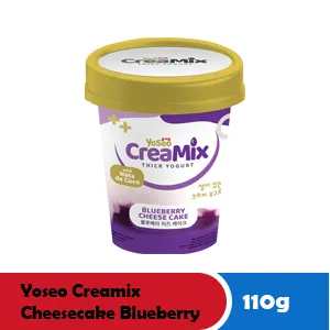 YOSEO CREAMIX Kek Keju Blueberi Cawan 110g