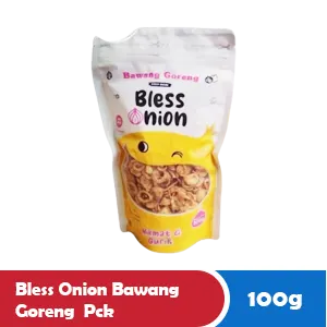 BLESS ONION BAWANG GORENG PCK 100g