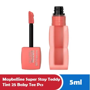 MAYBELLINE SUPER STAY TEDDY TINT 25 BABY TEE PCS 5mL