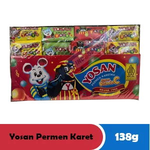 YOSAN Gula-gula Getah Kotak 120g