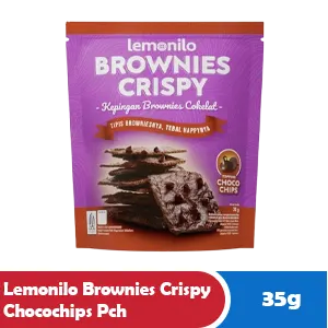 LEMONILO BROWNIES CRISPY CHOCOCHIPS PCH 33g
