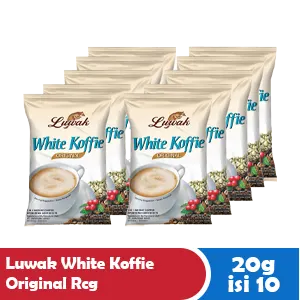 LUWAK WHITE KOFFIE ORIGINAL RCG 10x20g