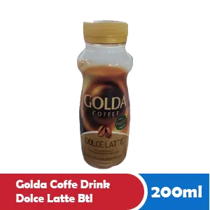 Golda Minuman Kopi Dolce Latte Botol 200mL