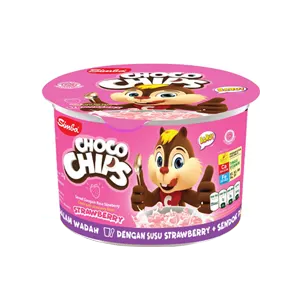SIMBA CEREAL CHOCO CHIPS STRAWBERRY CUP 34g