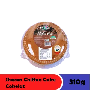 SHARON CHIFFON CAKE COKELAT PCS 310g